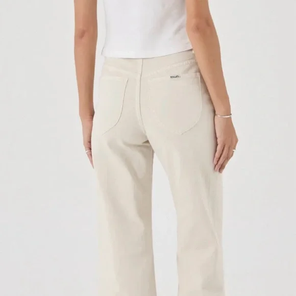 NWT Women's 32 Rolla's Sailor High Rise Wide Leg Jeans Size 32 - Picture 1 of 12